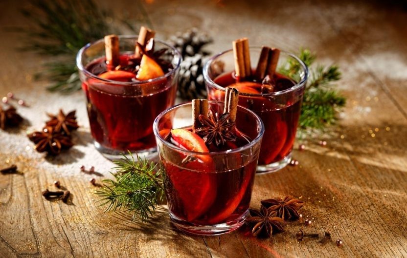 the Christmas menu: Mulled wine