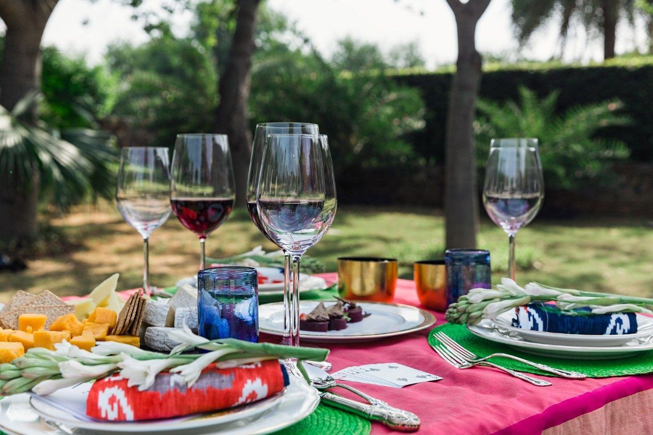 a diwali feast by Caara