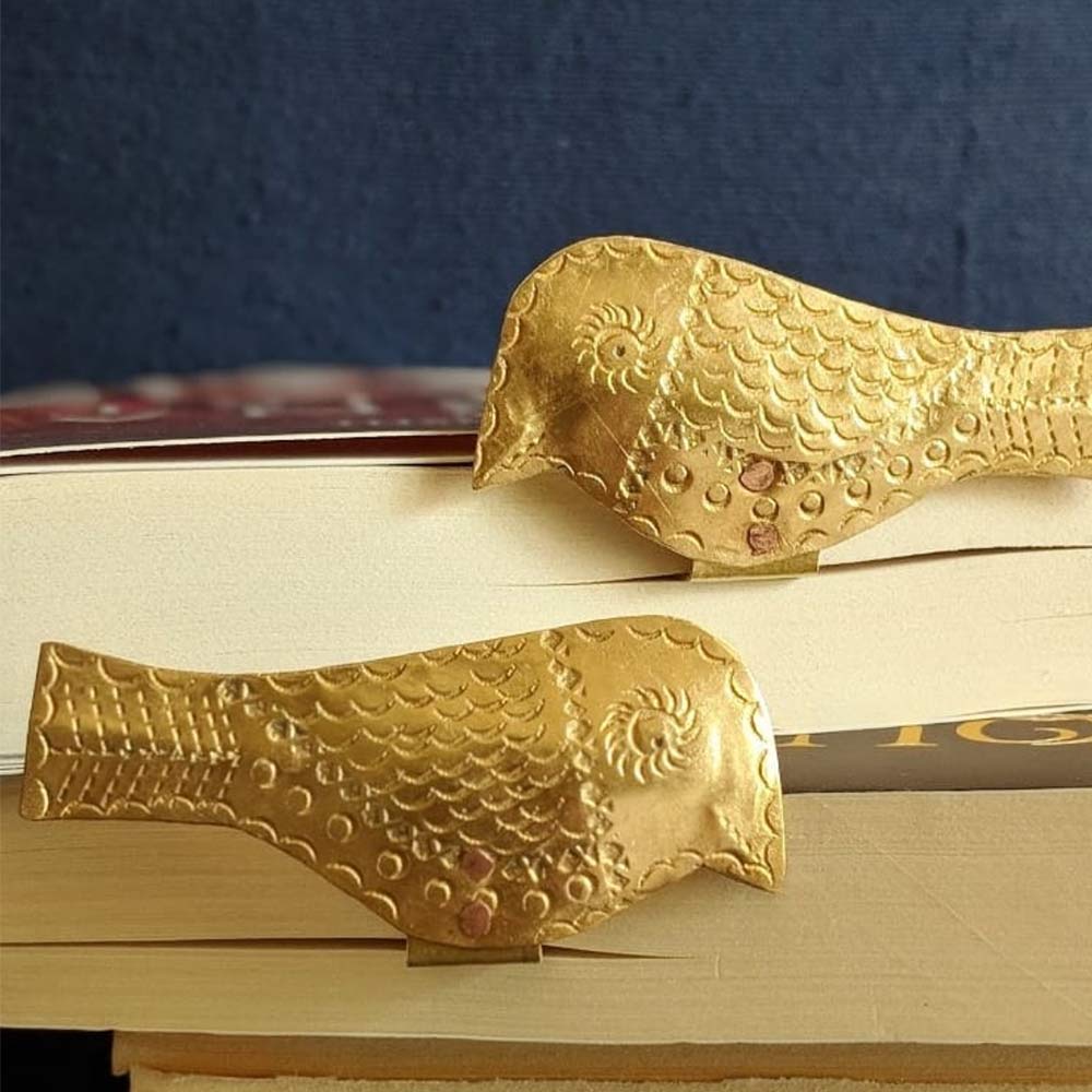 Brass Bird Bookmarks