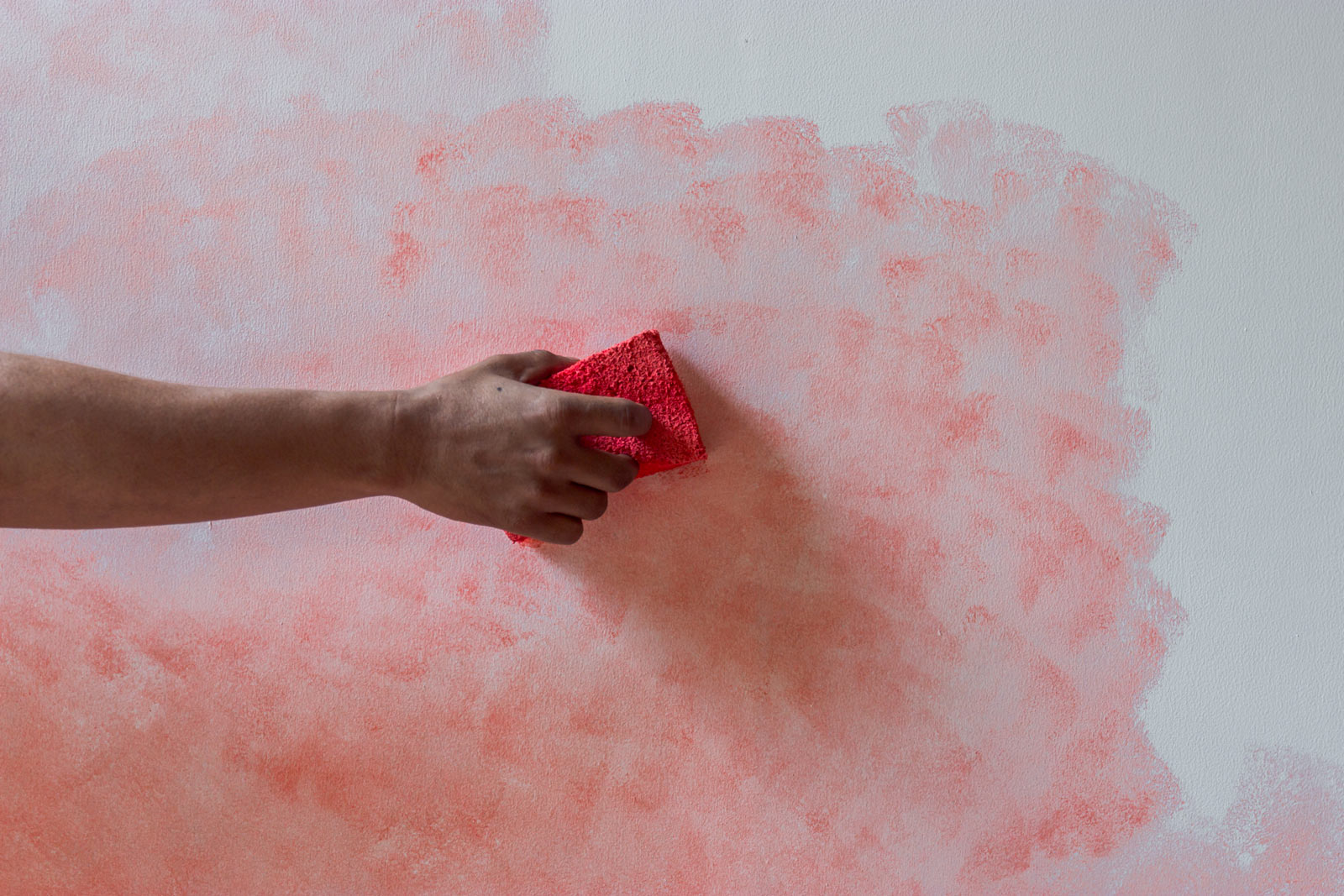 Step 4 to paint wall Ombre - Beautiful Homes