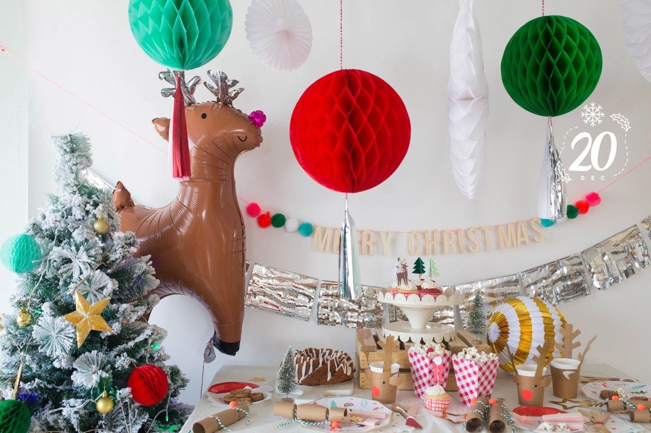 Decoration for Christmas Parties - Beautiful Homes