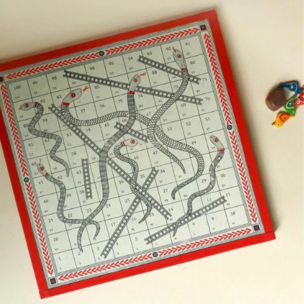 Handcrafted Snakes & Ladders