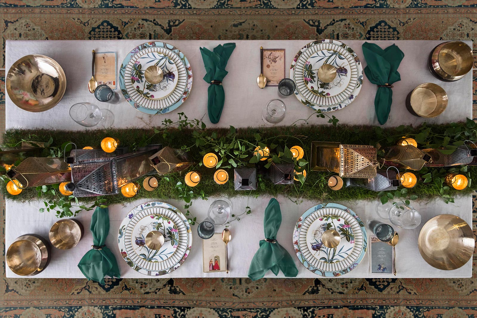 Festive table setting for Diwali - Beautiful Homes