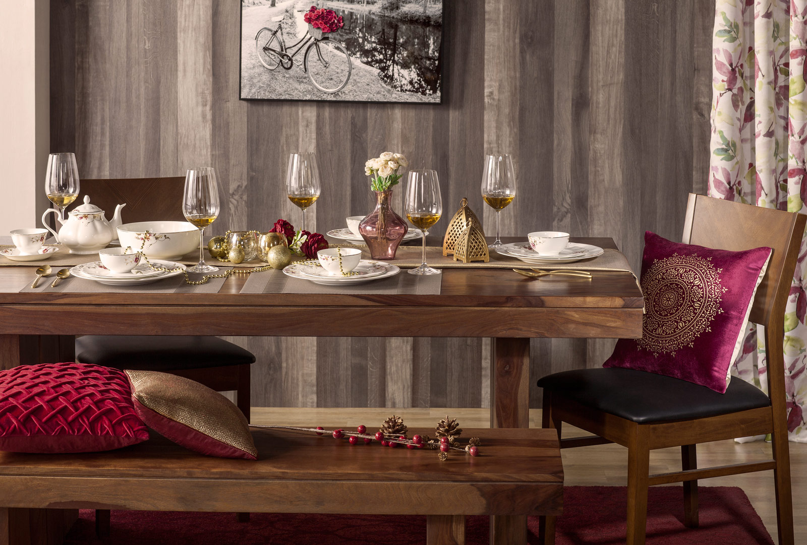 Table Decoration for Festive Season - Beautiful Homes