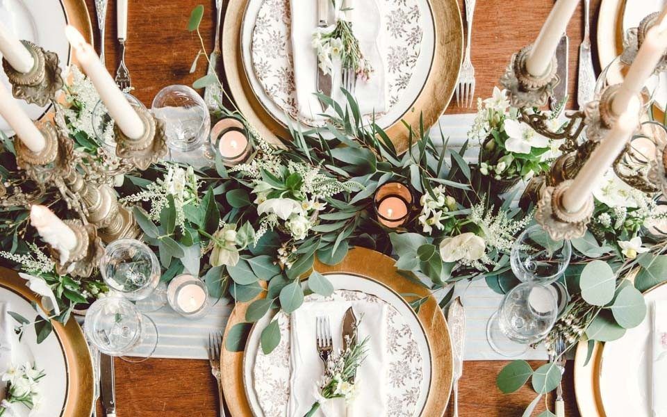 A quick winter brunch setting - Beautiful Homes