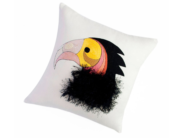 Tropical Bird Cushion Cover - Beautiful Homes
