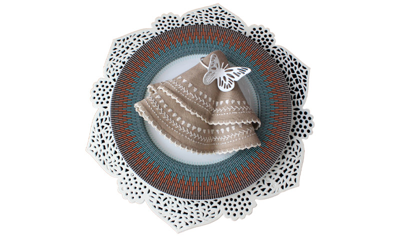 Elan Chrysalis Napkin Rings - Beautiful Homes