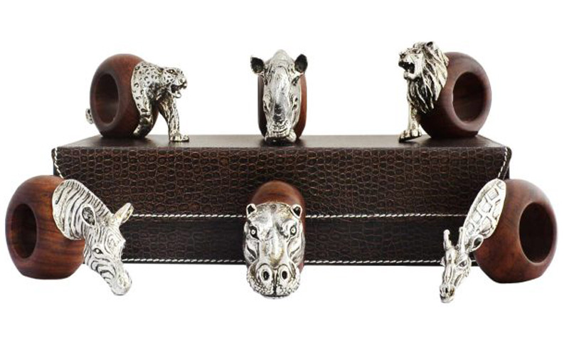Serengeti Napkin Rings - Beautiful Homes