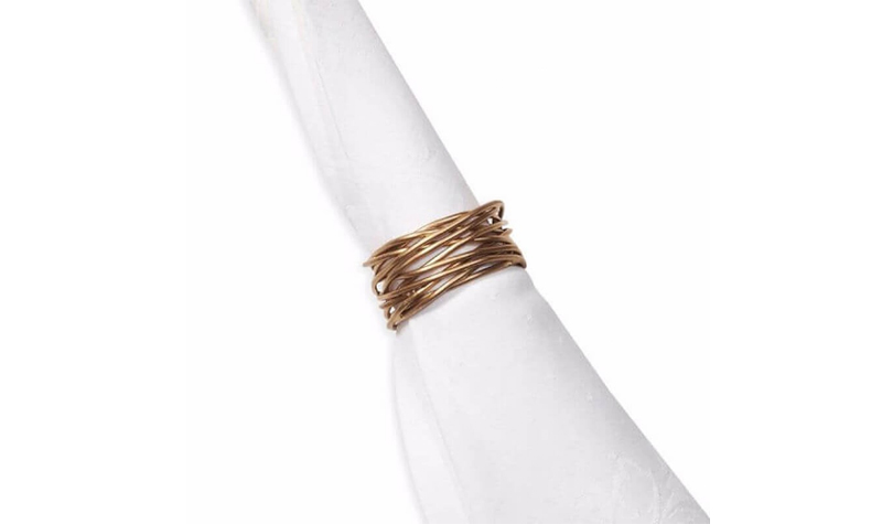 Twisted Wire Napkin Ring – Beautiful Homes
