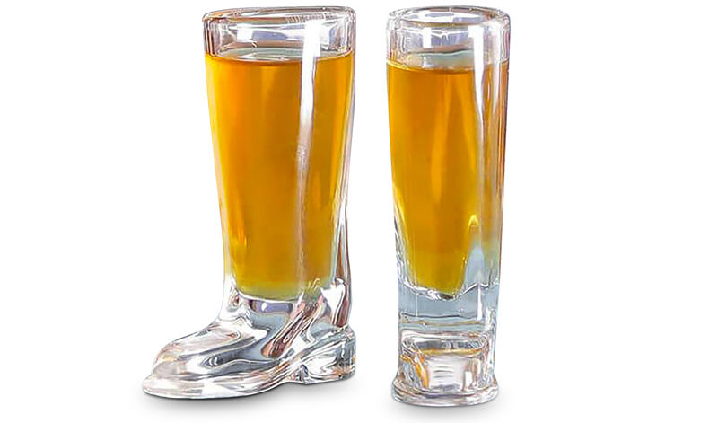 Boots Shot Glasses - Beautiful Homes