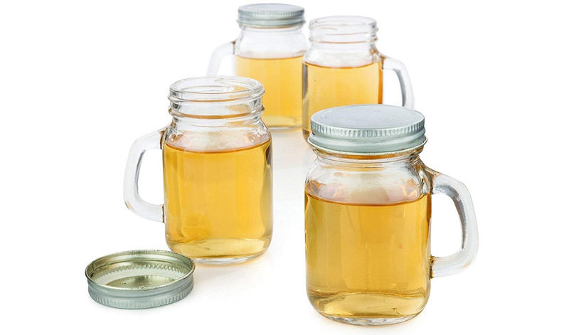 Circleware Mason Jar Mug Shot Glasses - Beautiful Homes