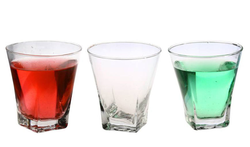 Designer Beverage Tumbler Multipurpose Clear Glass - Beautiful Homes