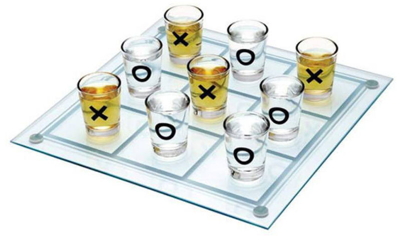 Tic-tac-toe Shot Glasses - Beautiful Homes