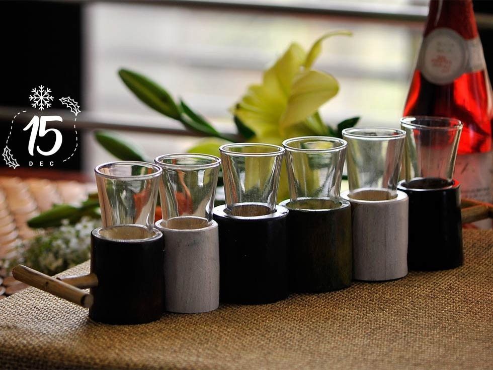 Beautiful Shot Glasses to Toast - Beautiful Homes