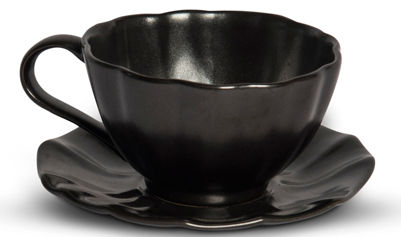 Lotus Cup and Saucer – Beautiful Homes