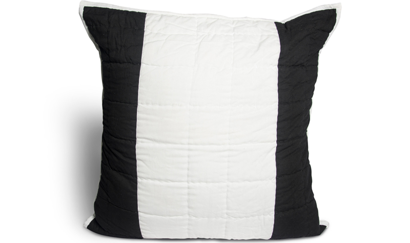 Monochrome Quilted Bed Cushion (Bedcover set) – Beautiful Homes