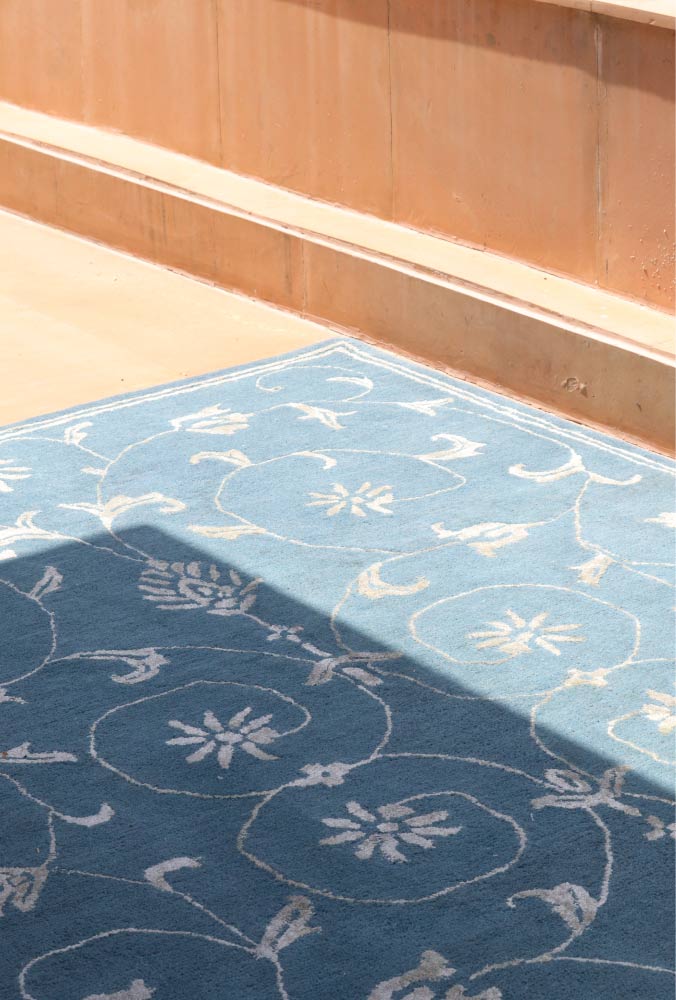 multiple themes have been portrayed in the new line of carpets