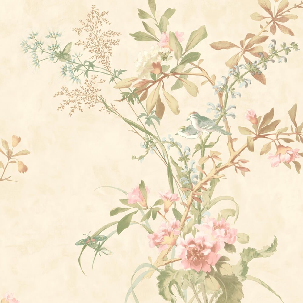 Wild Flowers Wallpaper from Nilaya by Asian Paints - Beautiful Homes