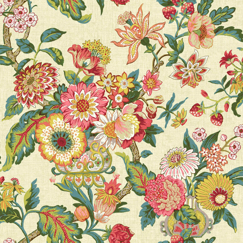 Graceful Garden Wallpaper from Nilaya by Asian Paints - Beautiful Homes