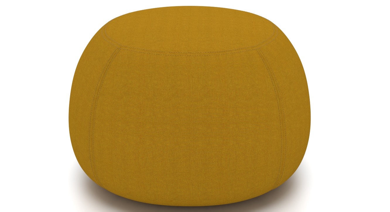 Ollie Ottoman Pouf Designs for Living Room - Beautiful Homes