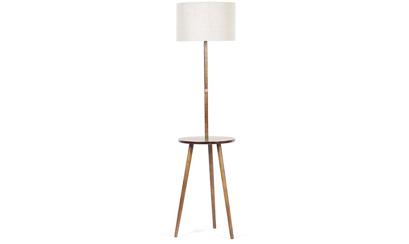 Faraday Floor Lamp with Side Table – Beautiful Homes