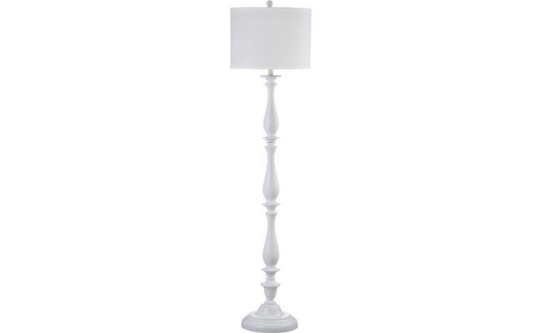 Safavieh Lighting Bessie Candlestick White Floor Lamp – Beautiful Homes