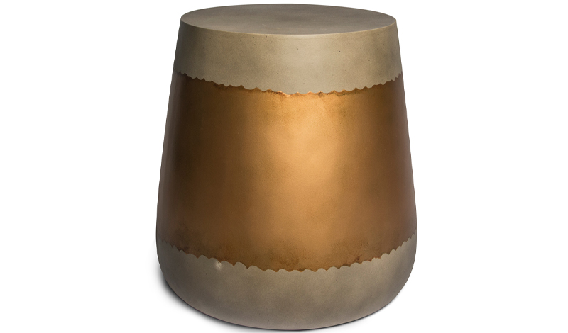 Gold Round Stool – Beautiful Homes