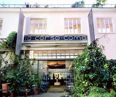 The façade of the Corso Como Store - Beautiful Homes
