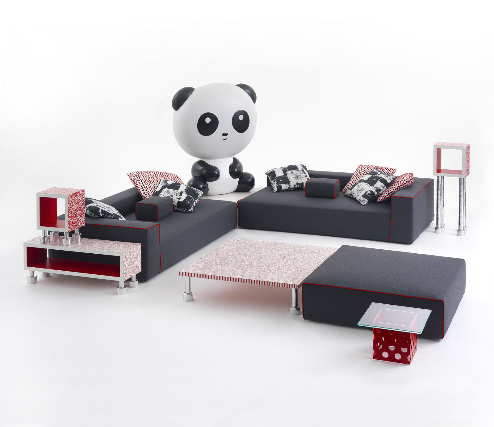 The Panda landscape envisioned in 2015 by Paola Navone for Cappellini - Beautiful Homes