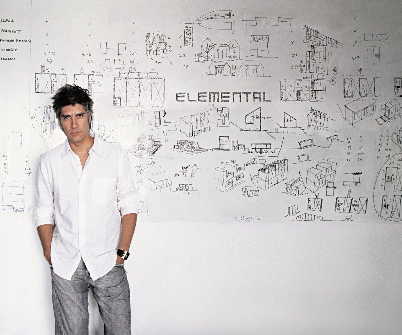 A portrait of Alejandro Aravena