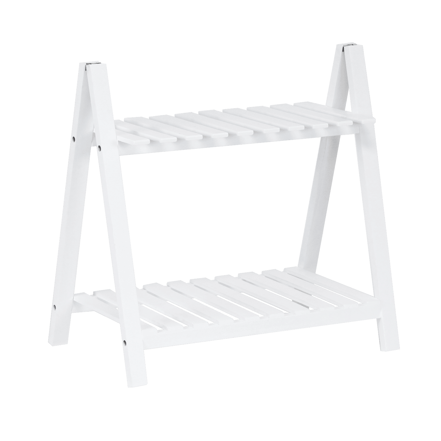 2-tier Outdoor Plant Shelves - Beautiful Homes