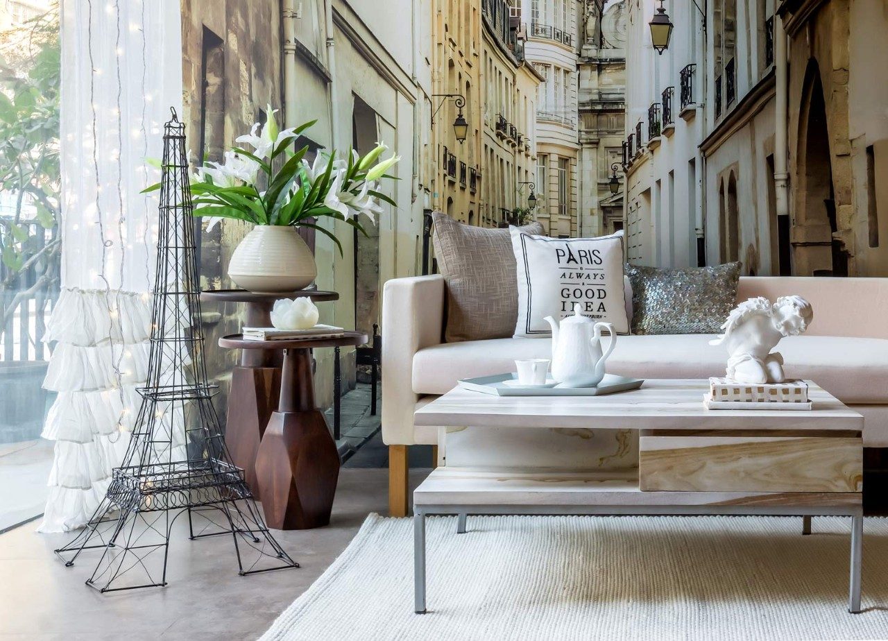 recreated the Paris style at home