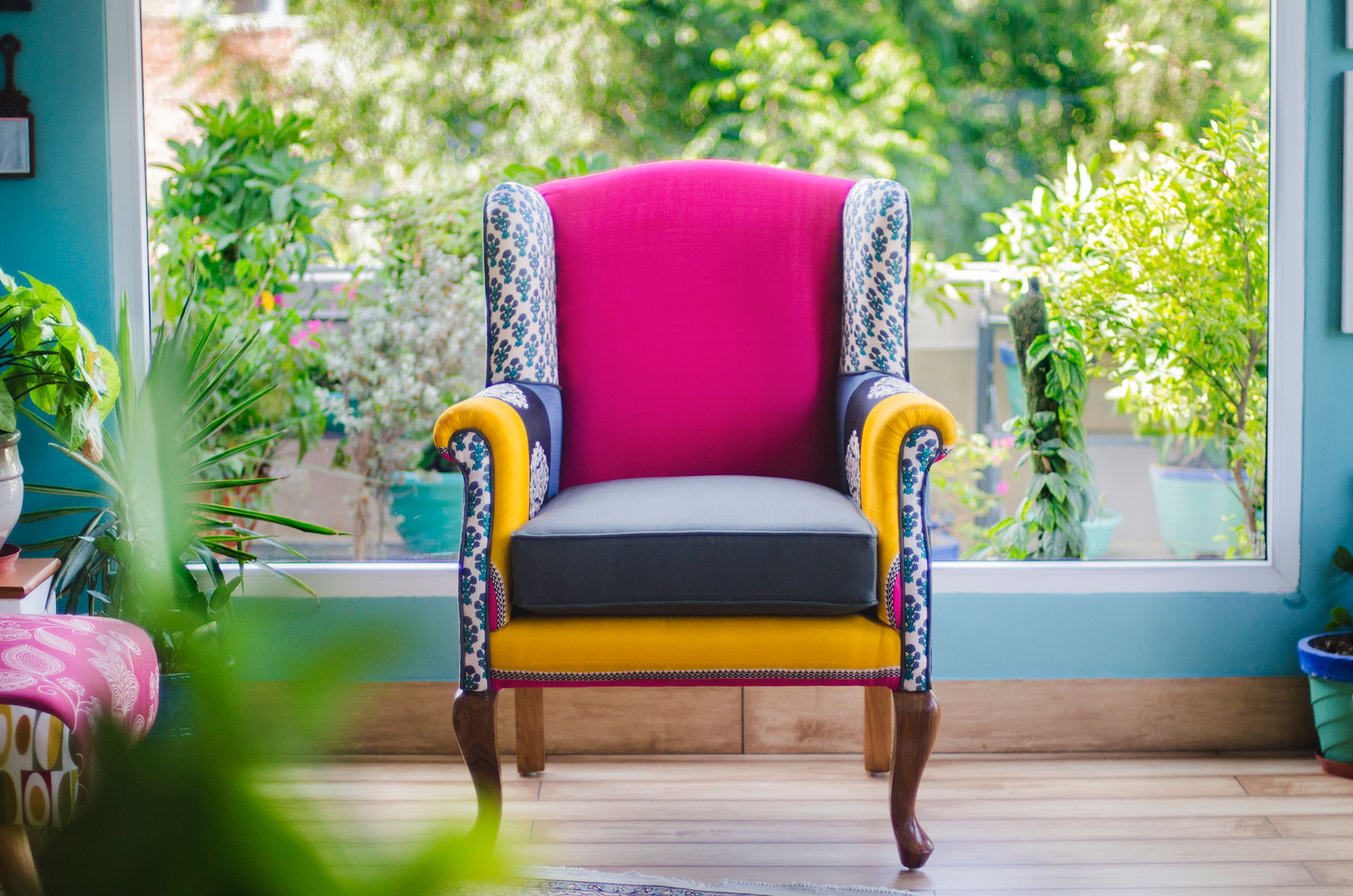 The Tobias Wingback chair from Limón - Beautiful Homes