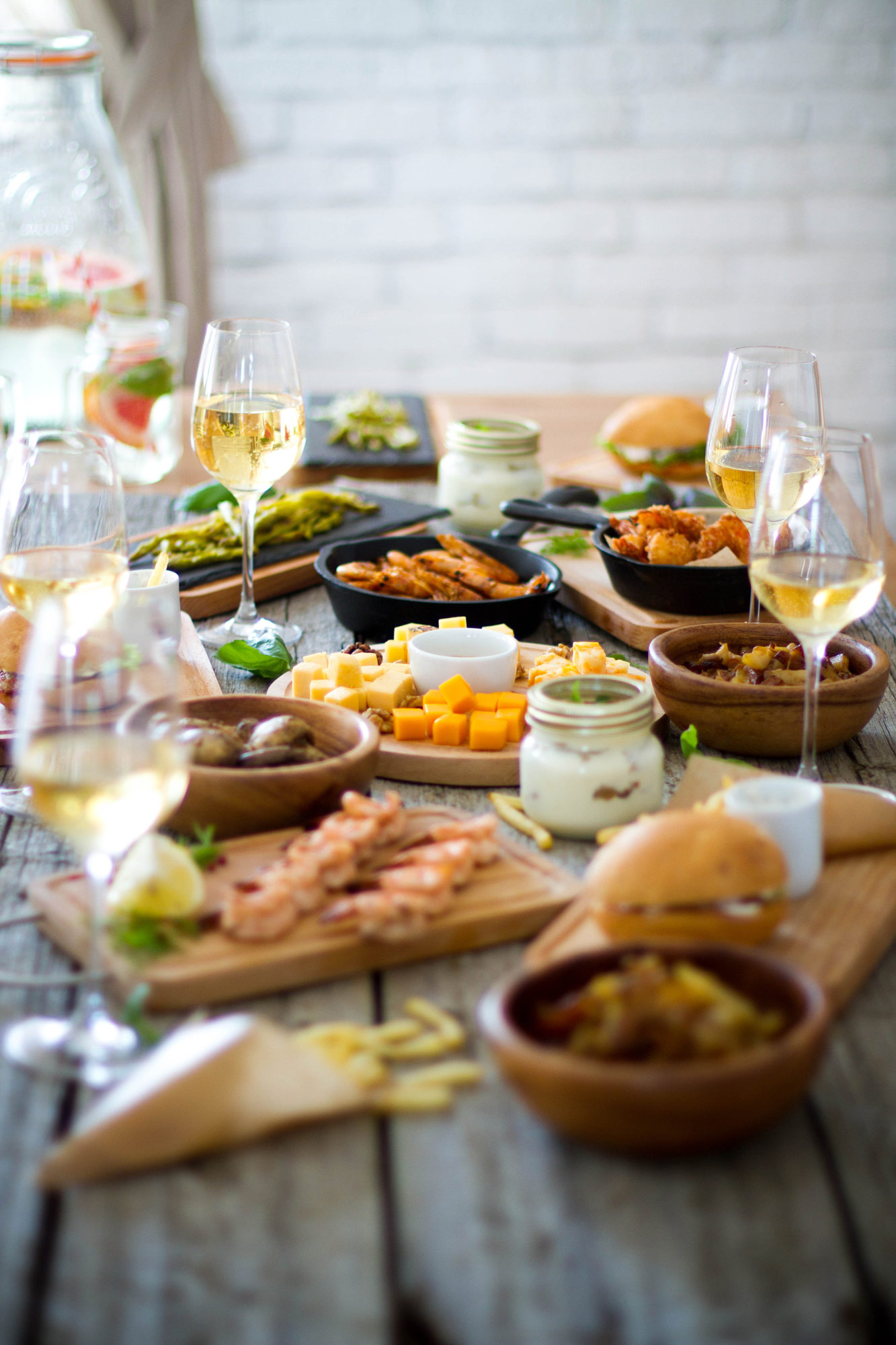 Cold cuts and fruit platters for Cocktail Party - Beautiful Homes