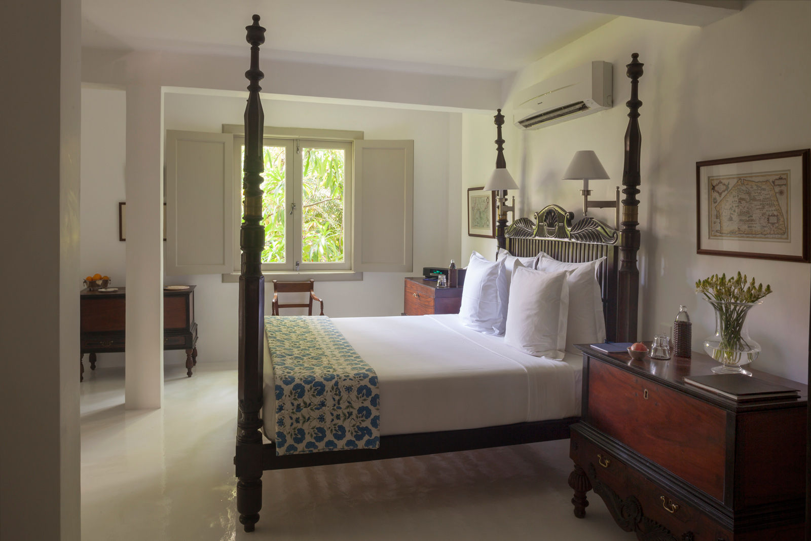 A bedroom area from garden house at Amangalla - Beautiful Homes