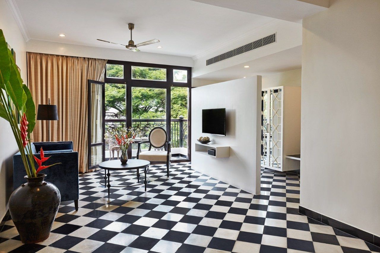 The Interiors of the Launge of Suite Room - Beautiful Homes