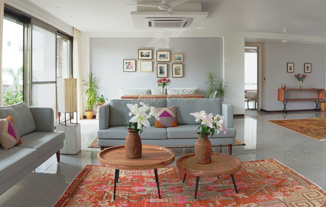 A living room area from Bungalow 99, New Delhi - Beautiful Homes