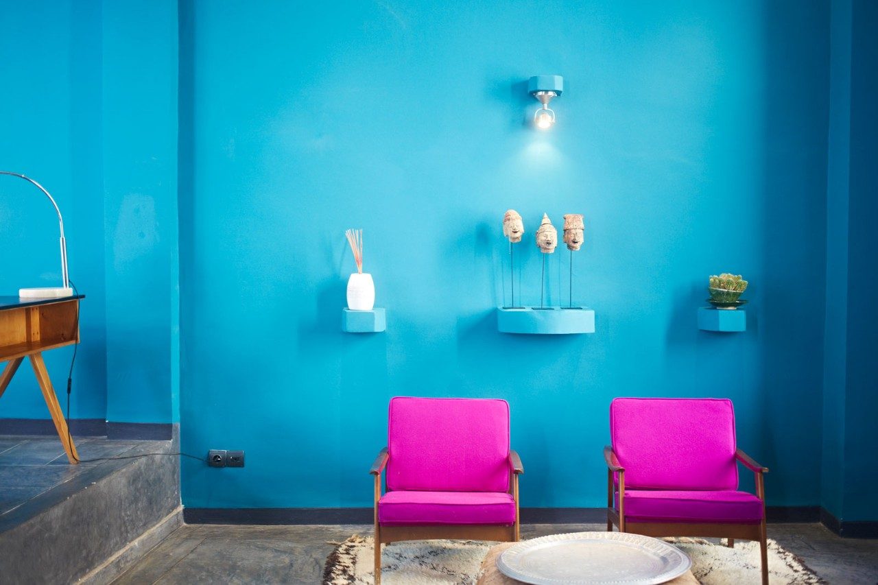 cosy interiors at El Fenn