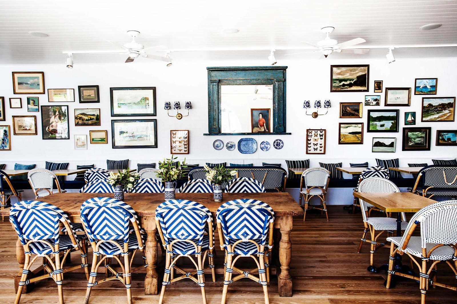 The massive walls at the restaurant have been utilised to showcase various curios and objects - Beautiful Homes