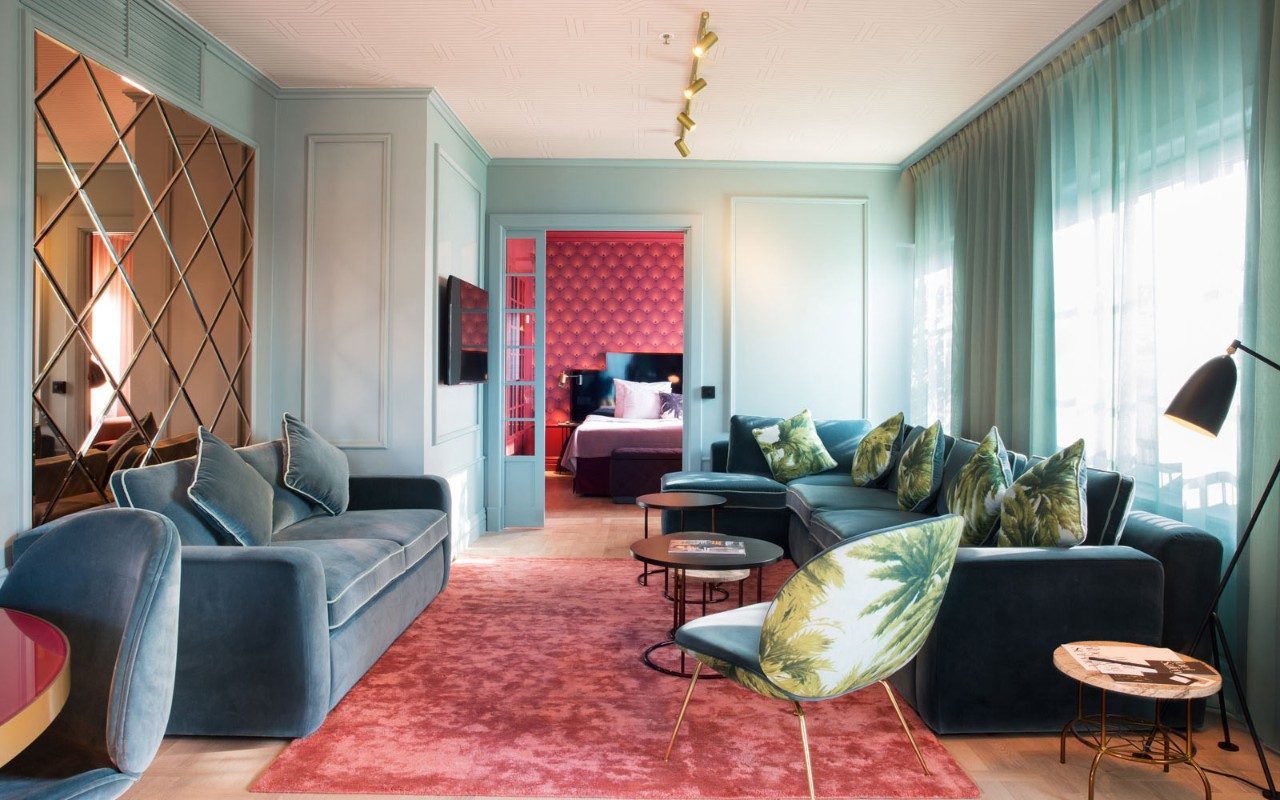 The interiors of the Haymarket by Scandic hotel in Sweden - Beautiful Homes