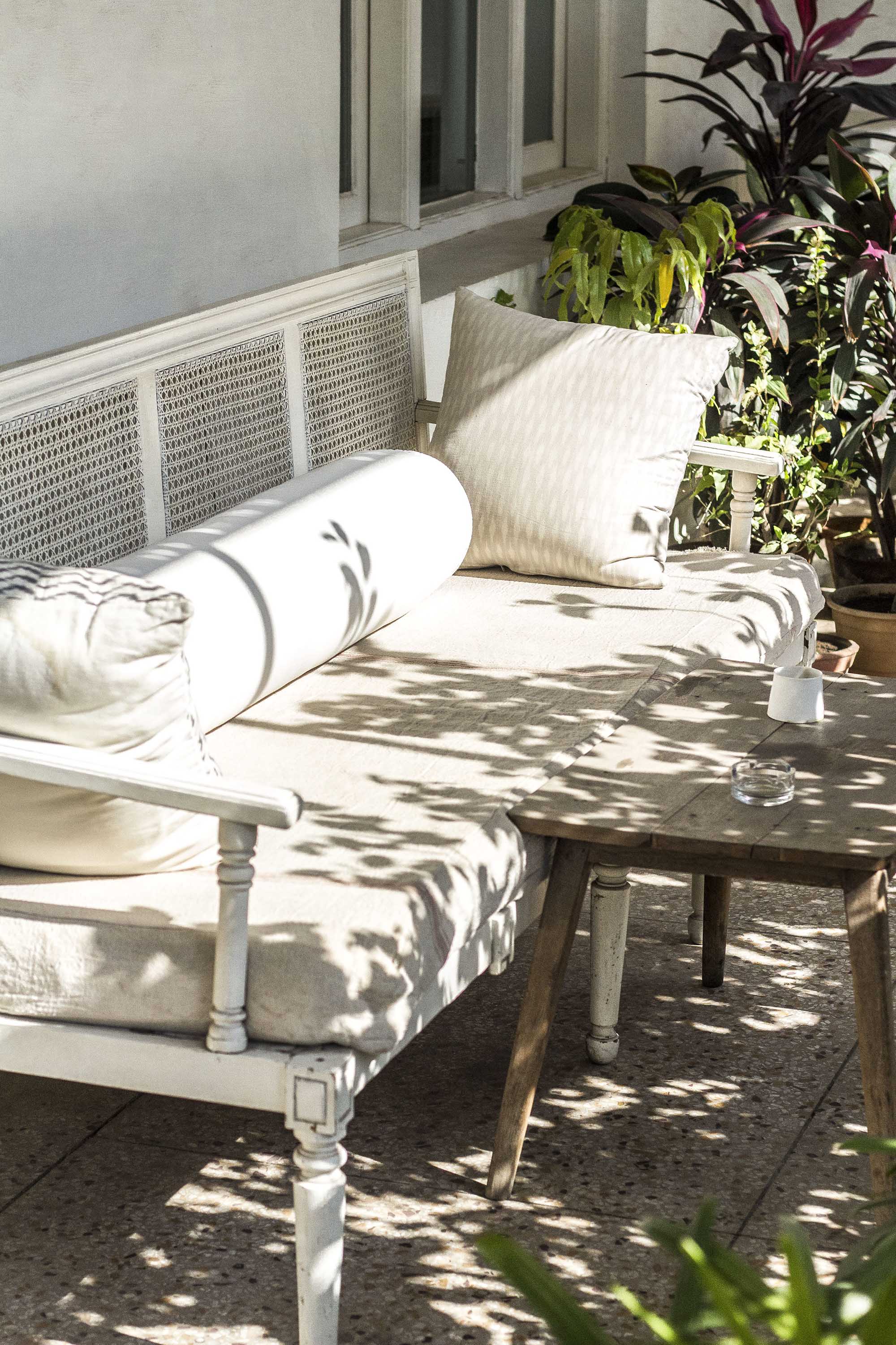 Outdoor lounge space at Scarlette - Beautiful Homes