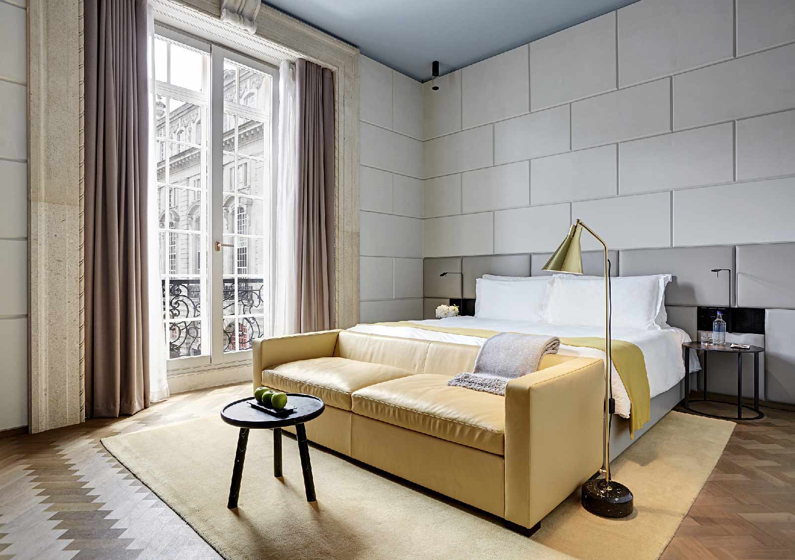 The Interior of the Bedroom Suite at Hotel Café Royal - Beautiful Homes