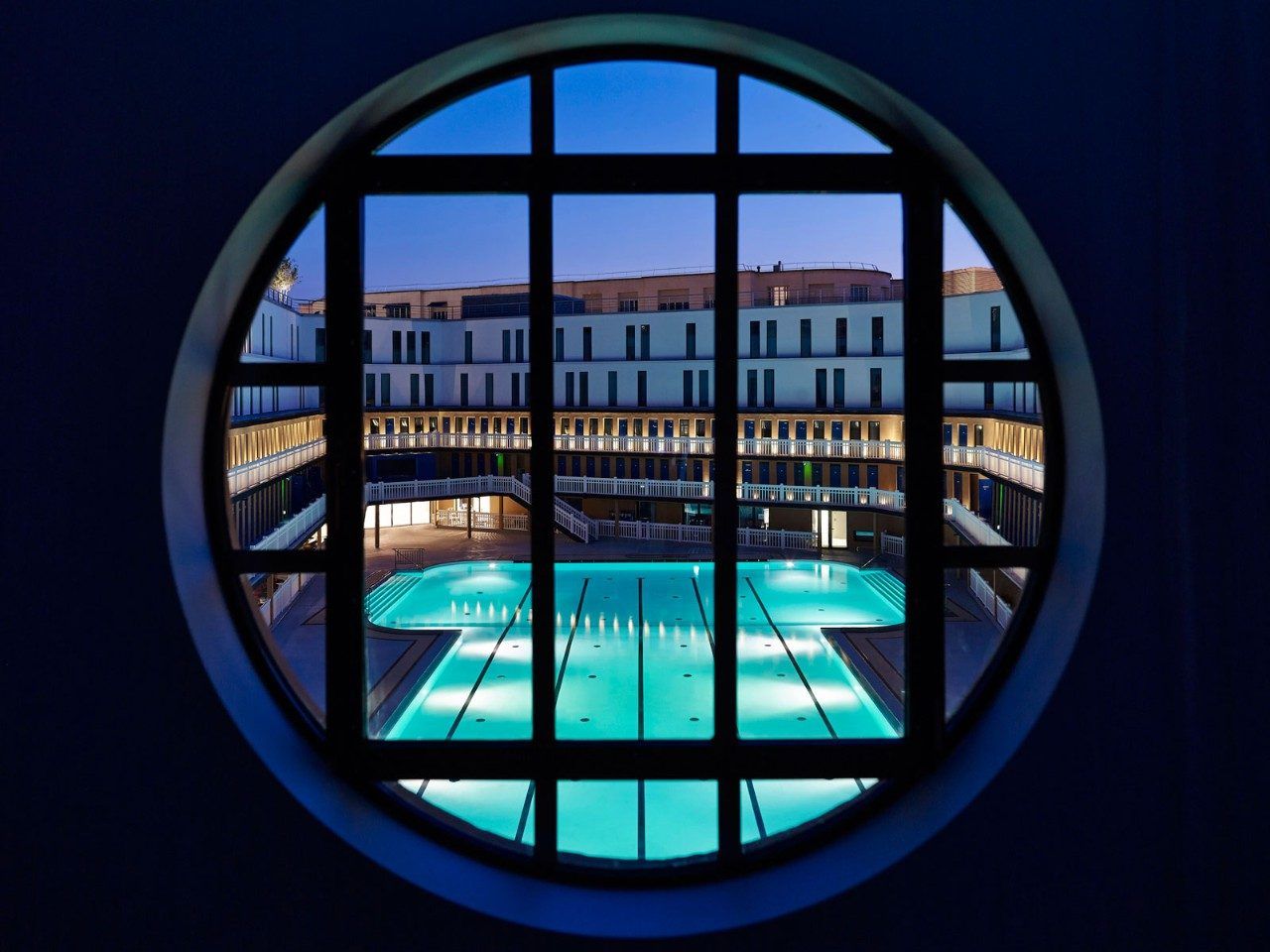 The Interiors of the Hotel Molitor in Paris - Beautiful Homes