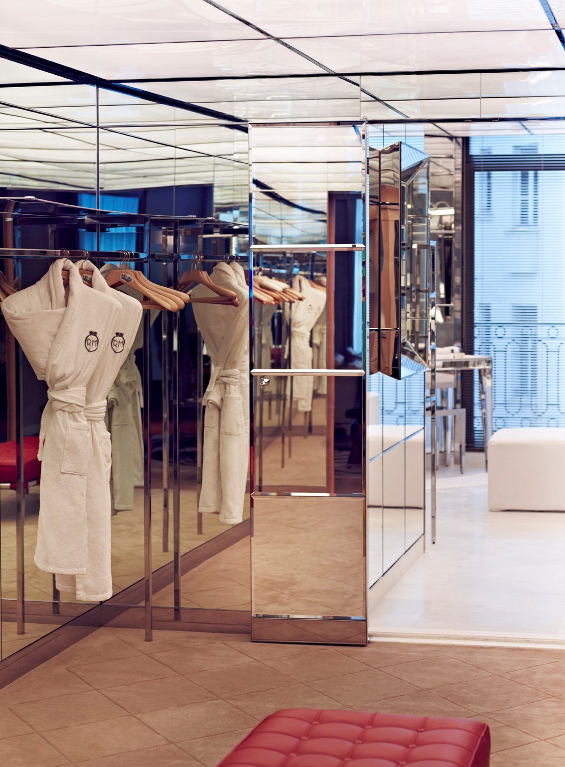 The view of one of the suites at the Le Royal Monceau, Raffles Paris - Beautiful Homes