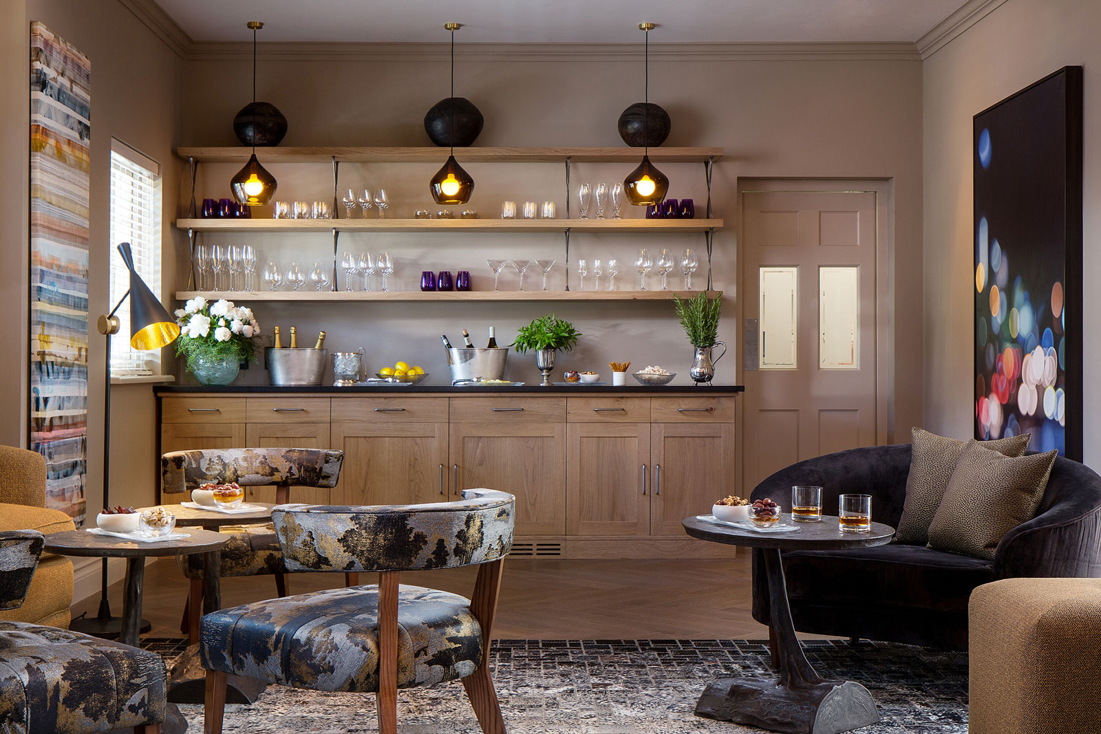 The cosy lounge at Leeu House in Cape Town - Beautiful Homes