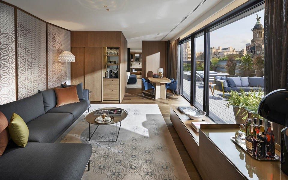 The interiors of the Mandarin Oriental in Barcelona - Beautiful Homes