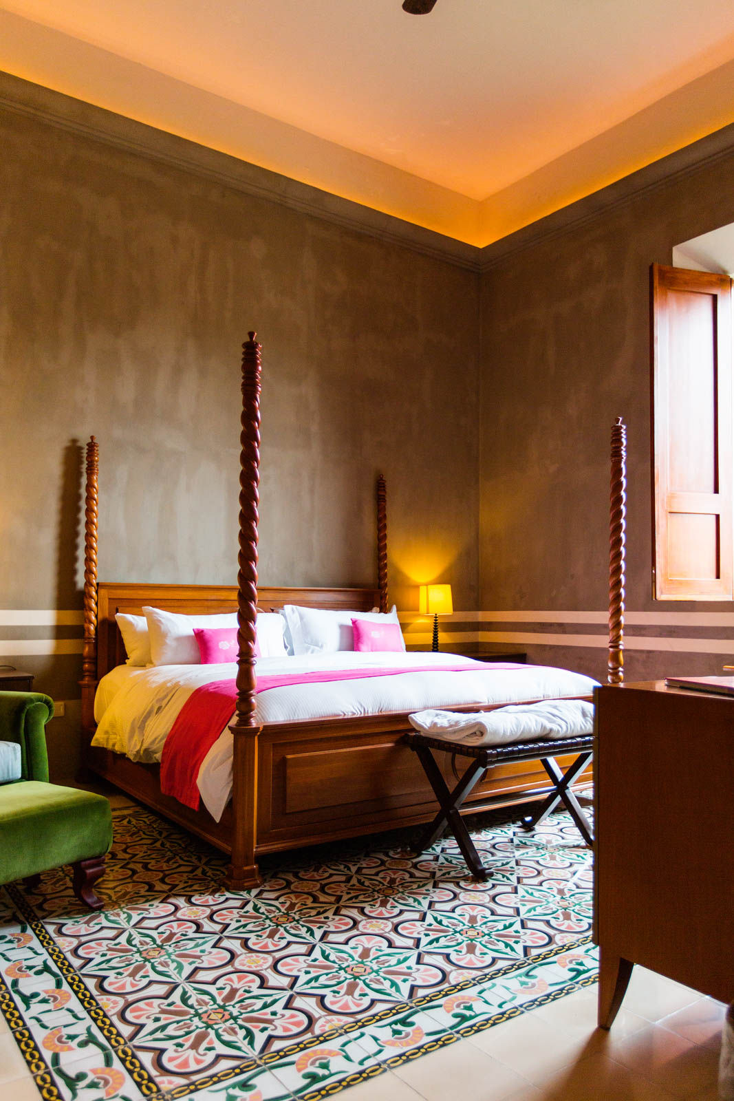 A View of the Bedroom Suite at the Rosas & Xocolate Hotel - Beautiful Homes