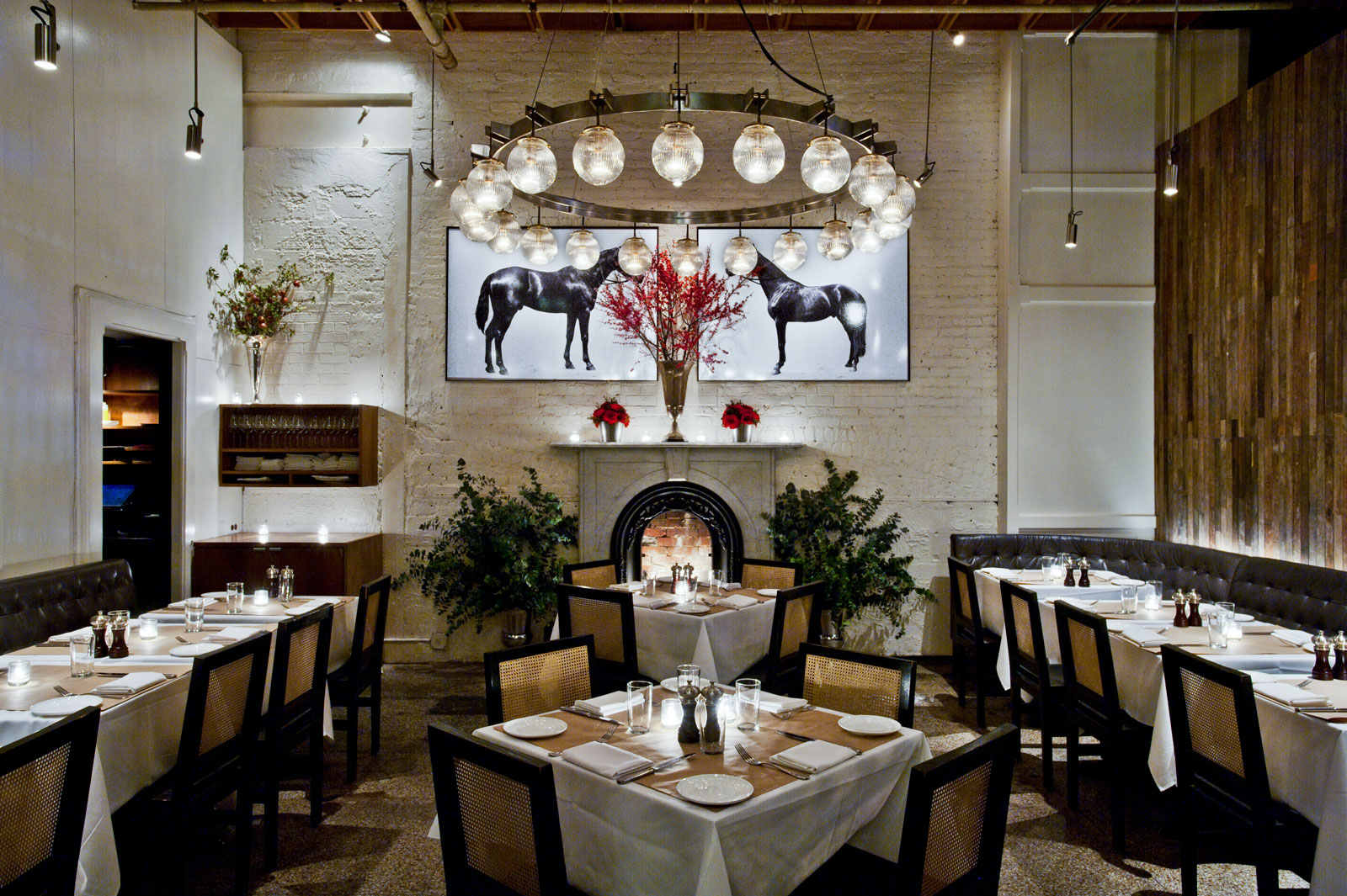 The Interiors of New York’s Saxon + Parole Restaurant - Beautiful Homes