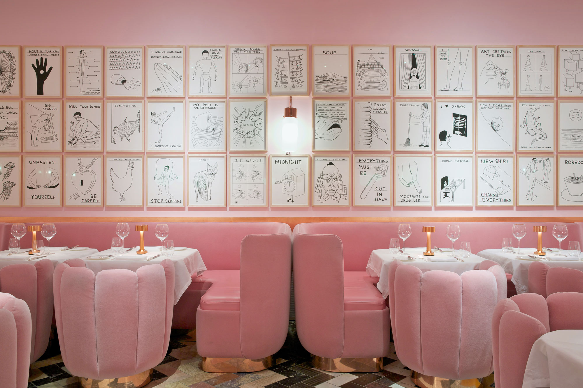 The Interiors of sketch, London - Beautiful Homes