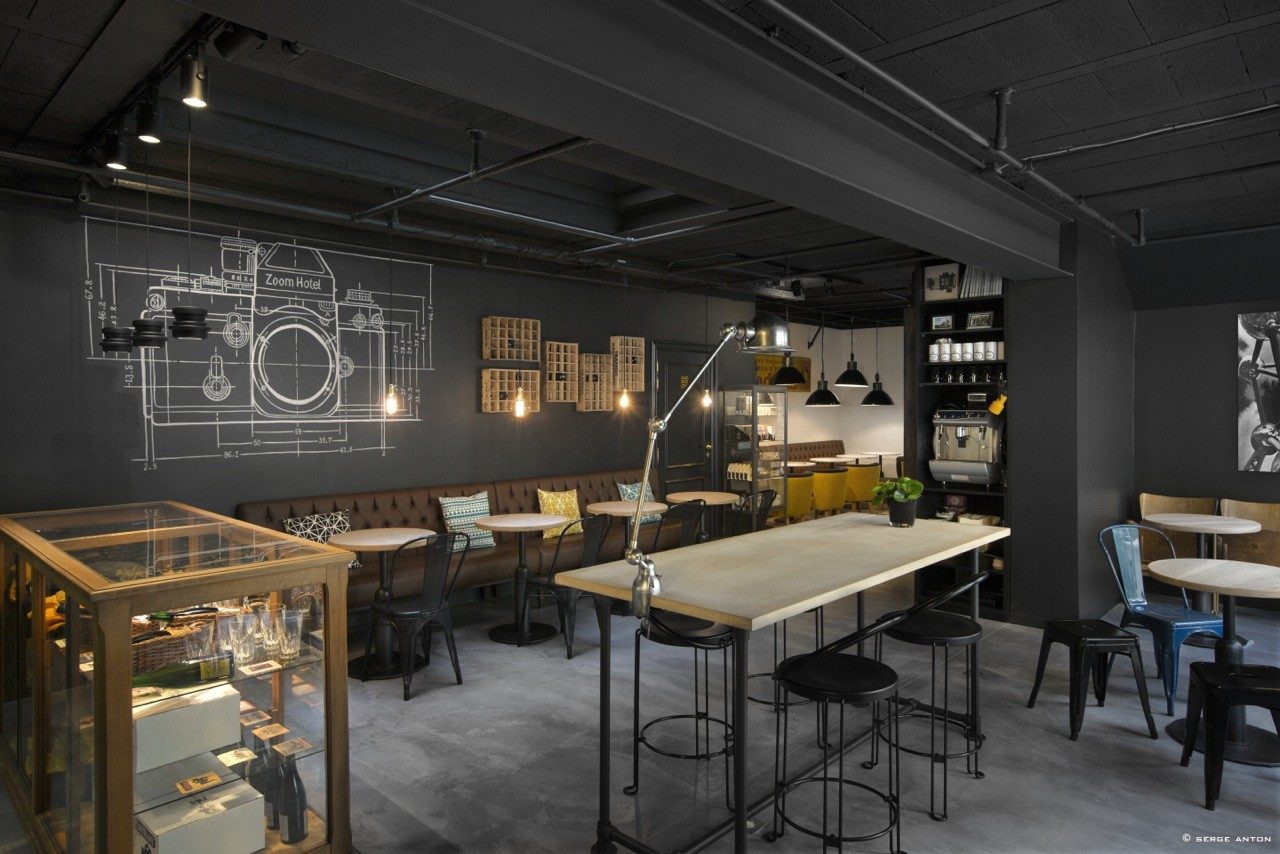 The interiors of the Zoom hotel in Brussels - Beautiful Homes